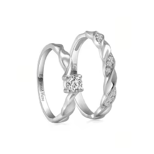 Wedding Ring Set L