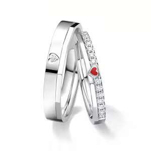A Wedding Ring Set