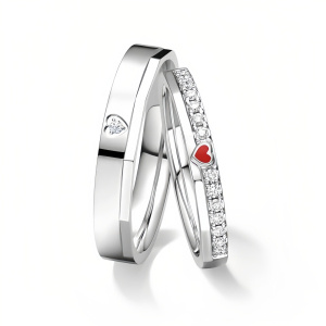 A Wedding Ring Set