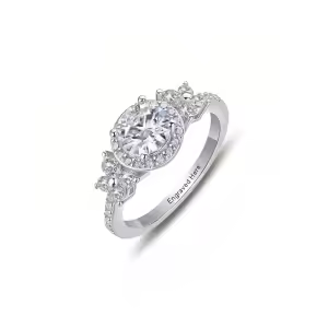 3CT Moissanite Ring