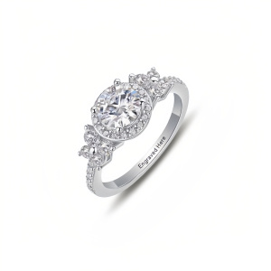 3CT Moissanite Ring