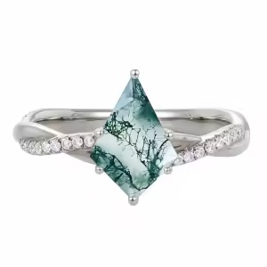 Natural Moss Agate