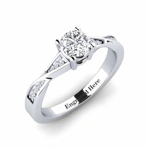 C Engagement Ring