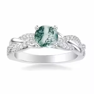 Round Cut Center Stone