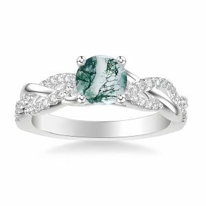 Round Cut Center Stone