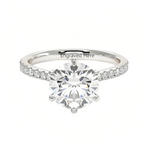 E engagement ring
