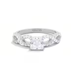D engagement ring