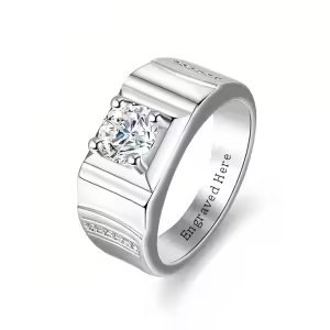 Men Moissanite 14