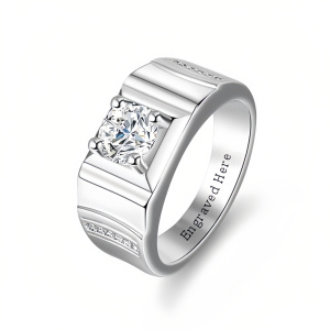 Men Moissanite 14