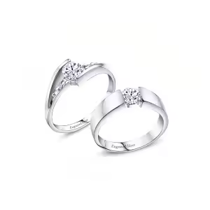 moissanite wedding sets for women