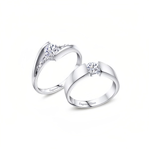 moissanite wedding sets for women