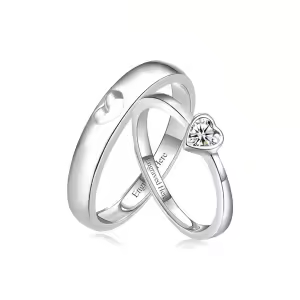 Wedding Band Set-M