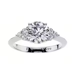 I Moissanite Ring