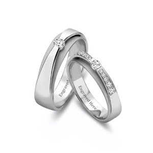 moissanite engageme ring c