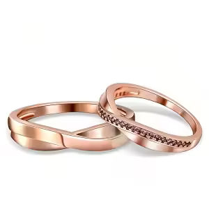 Couple Rings-Chocolate