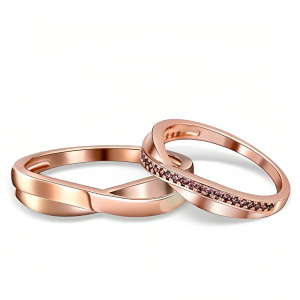 Couple Rings-Chocolate