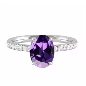 February (simulated amethyst)