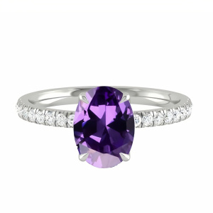 February (simulated amethyst)