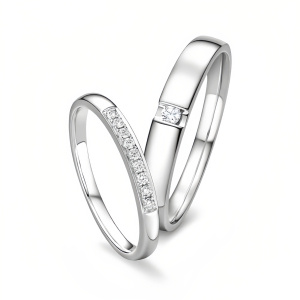 A Wedding Ring Set