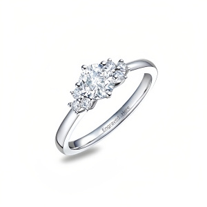 G-Round Moissanite Ring