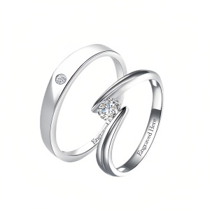 Moissanite Ring Sets P