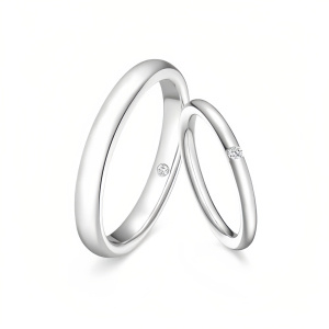 A Wedding Ring Set