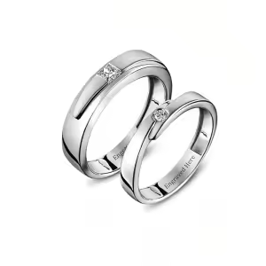 moissanite engageme ring f