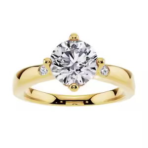 A Moissanite Ring