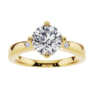 A Moissanite Ring
