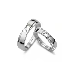 moissanite engageme ring a
