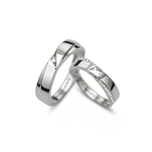 moissanite engageme ring a