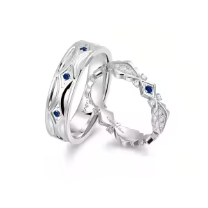 Wedding Rings Set C