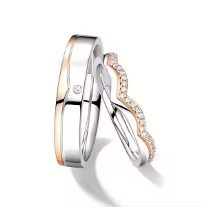 A Wedding Ring Set