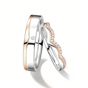 A Wedding Ring Set