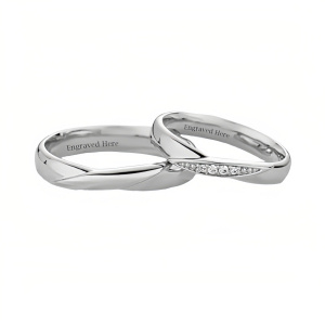 Wedding Band Set-K