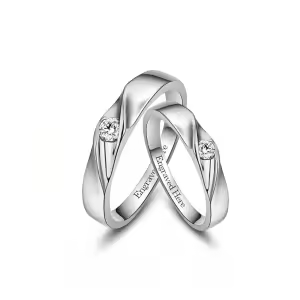 Moissanite Ring Sets N