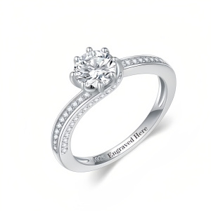 C-Engagement Ring