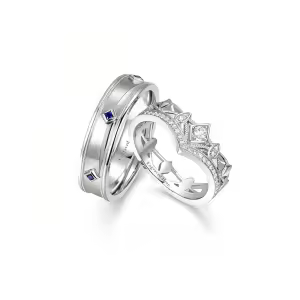Wedding Rings Set D