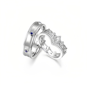Wedding Rings Set D