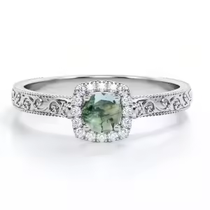 Platinum plated silver