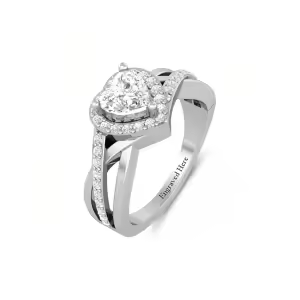 Heart Twisted Ring-B