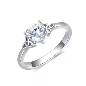 Heart Celtic Ring