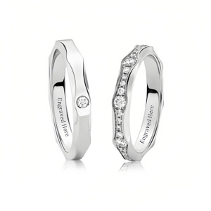 moissanite engageme ring g