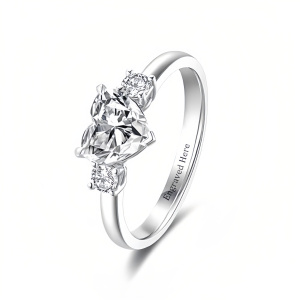 K Moissanite