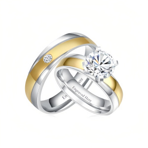 Wedding Band Set-Q