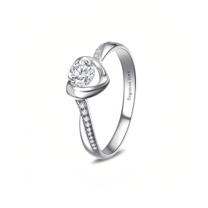 Moissanite Custom Ring