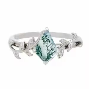 Natural Moss Agate