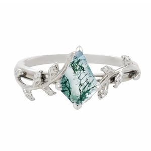 Natural Moss Agate