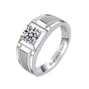 Men Moissanite 12