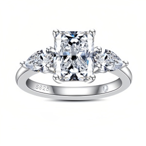 4.008cttw Radiant Cut